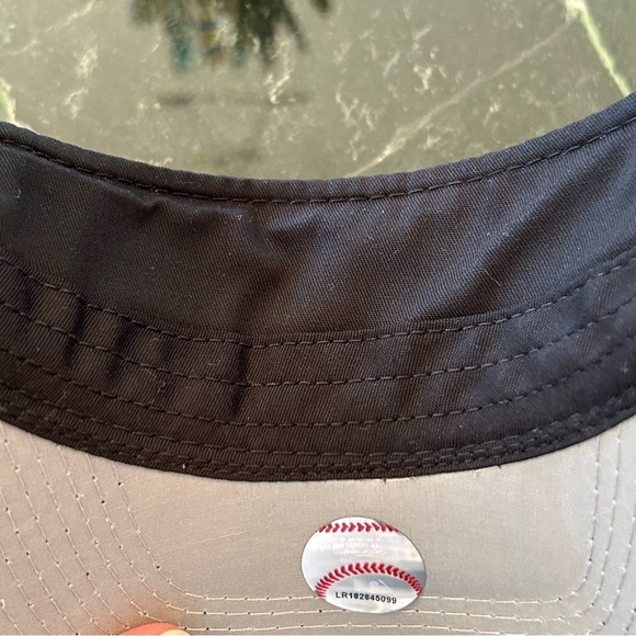 OC Sports Miami Marlins Team MLB Sun Visor Golf Hat Cap Black OSFM - Picture 8 of 12